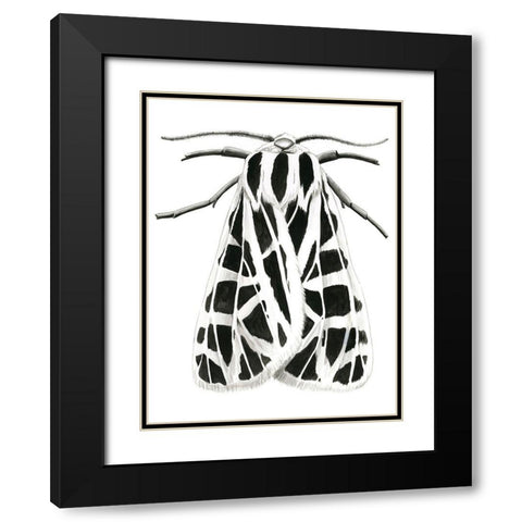 Zenneth Black Modern Wood Framed Art Print with Double Matting by Urban Road