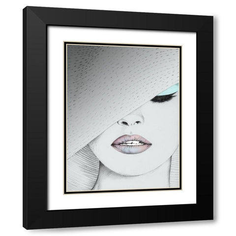 Urbane-Silver Black Modern Wood Framed Art Print with Double Matting by Urban Road