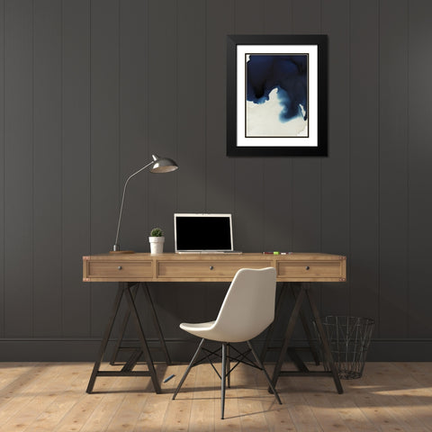 Swell Regal Black Modern Wood Framed Art Print with Double Matting by Urban Road