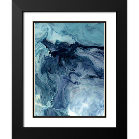 Oceanography Black Modern Wood Framed Art Print with Double Matting by Urban Road