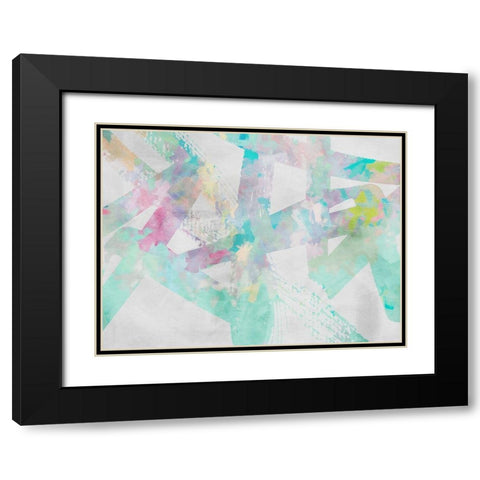 Popsicle Black Modern Wood Framed Art Print with Double Matting by Urban Road