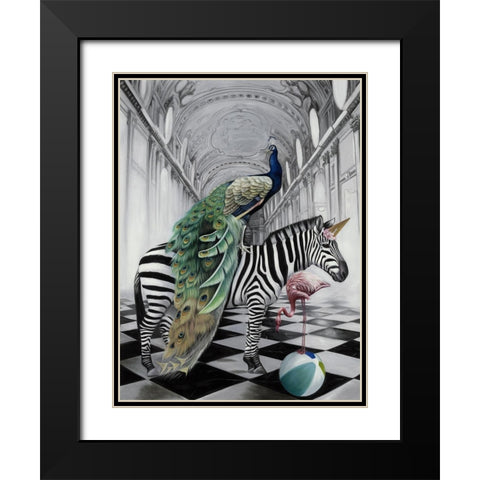 In Wonderland  Black Modern Wood Framed Art Print with Double Matting by Urban Road