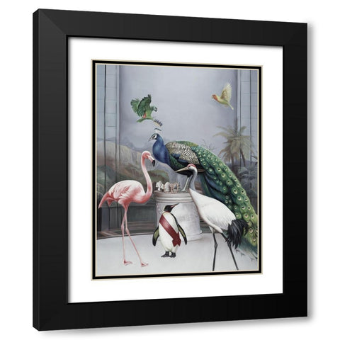 The Coronation  Black Modern Wood Framed Art Print with Double Matting by Urban Road