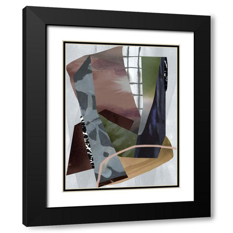 Monumental  Black Modern Wood Framed Art Print with Double Matting by Urban Road