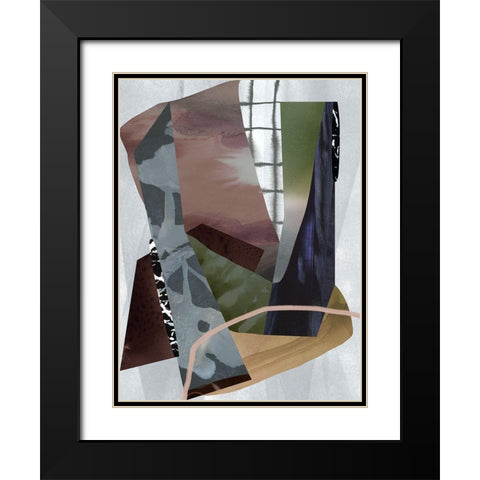 Monumental  Black Modern Wood Framed Art Print with Double Matting by Urban Road