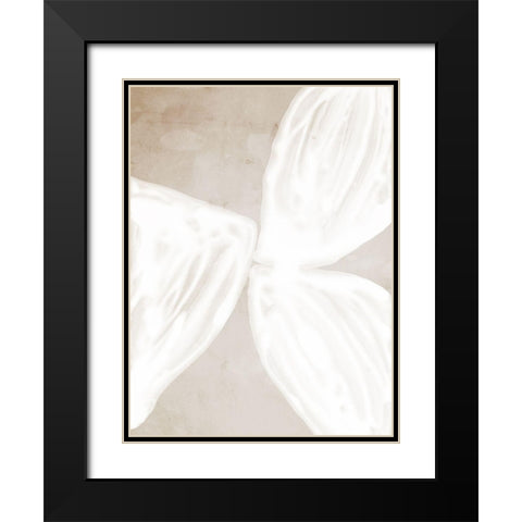 Blanc Spaces I  Black Modern Wood Framed Art Print with Double Matting by Urban Road