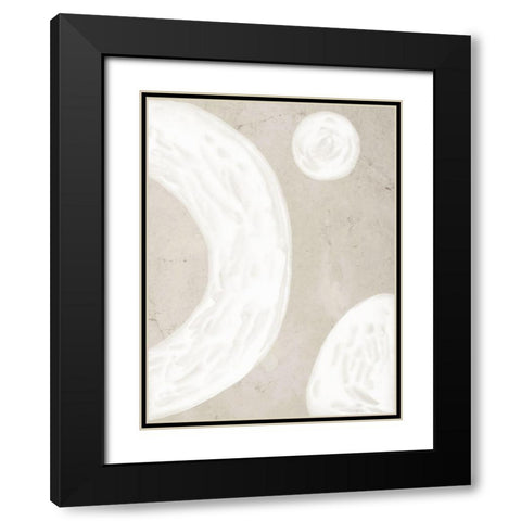 Blanc Spaces II  Black Modern Wood Framed Art Print with Double Matting by Urban Road