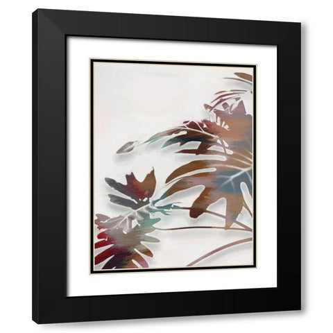 Monstera Major I  Black Modern Wood Framed Art Print with Double Matting by Urban Road