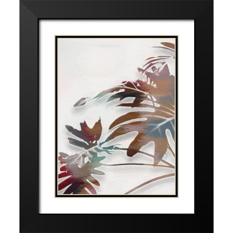 Monstera Major I  Black Modern Wood Framed Art Print with Double Matting by Urban Road