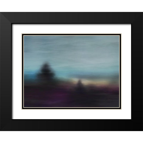 Enchanted Forest  Black Modern Wood Framed Art Print with Double Matting by Urban Road