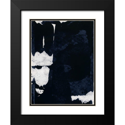 Dark Horse I Black Modern Wood Framed Art Print with Double Matting by Urban Road