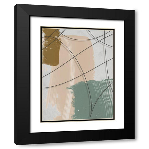 Cafe au Lait I  Black Modern Wood Framed Art Print with Double Matting by Urban Road