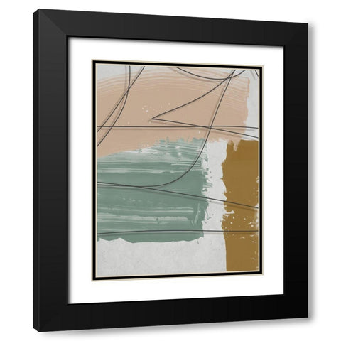 Cafe au Lait I  Black Modern Wood Framed Art Print with Double Matting by Urban Road