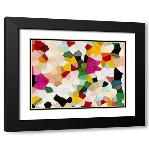 Candy Black Modern Wood Framed Art Print with Double Matting by Urban Road