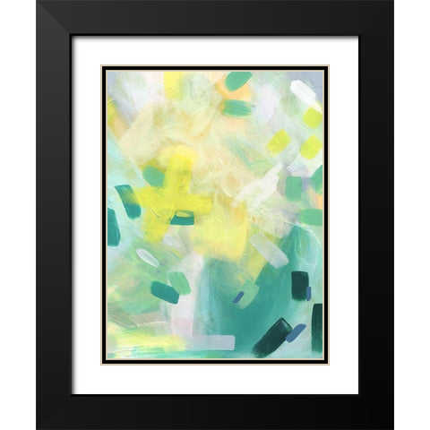 Summer Haze Black Modern Wood Framed Art Print with Double Matting by Urban Road