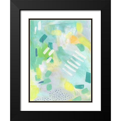 Afternoon Daze Black Modern Wood Framed Art Print with Double Matting by Urban Road