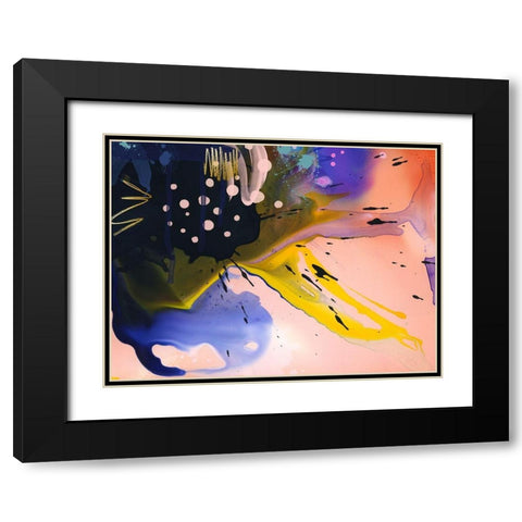 Farewell Black Modern Wood Framed Art Print with Double Matting by Urban Road