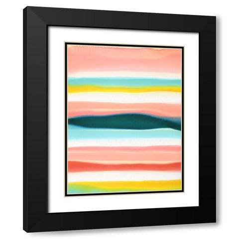 Island Home Black Modern Wood Framed Art Print with Double Matting by Urban Road