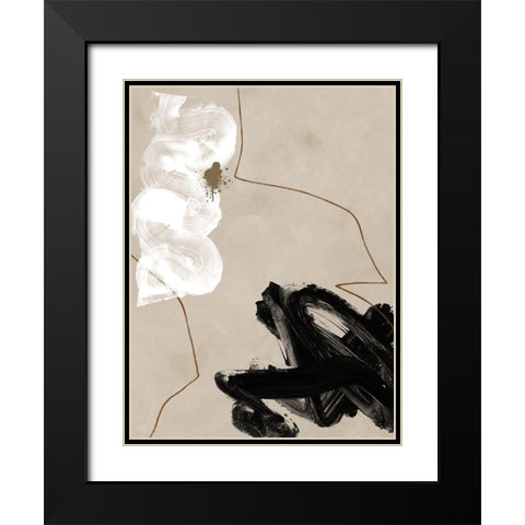 Act Natural I Black Modern Wood Framed Art Print with Double Matting by Urban Road