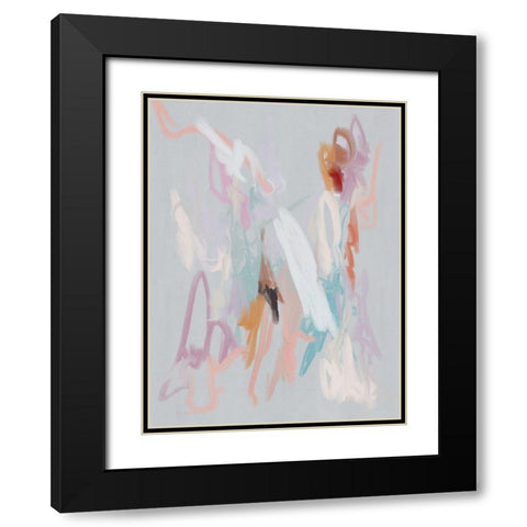 Tangled Art Print Black Modern Wood Framed Art Print with Double Matting by Urban Road