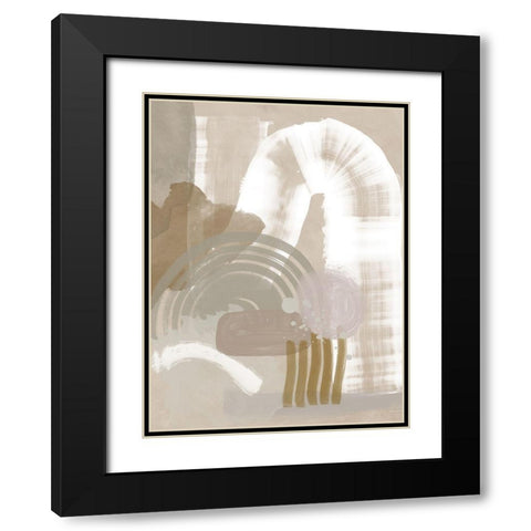 Making Tracks Art Print Black Modern Wood Framed Art Print with Double Matting by Urban Road