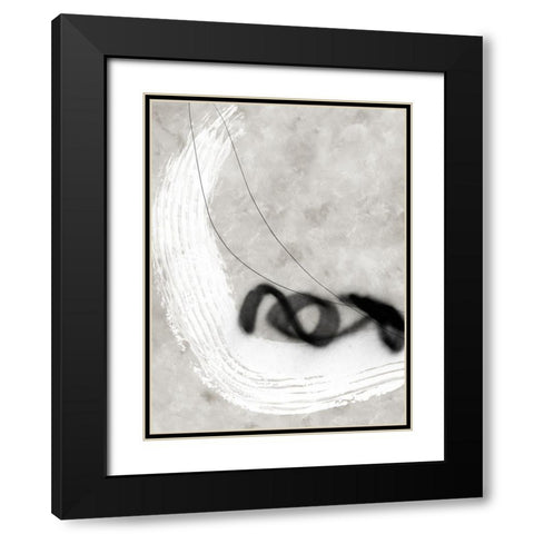 Fossilize I Black Modern Wood Framed Art Print with Double Matting by Urban Road