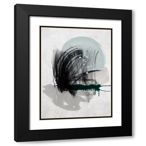 Astray II Art Print Black Modern Wood Framed Art Print with Double Matting by Urban Road