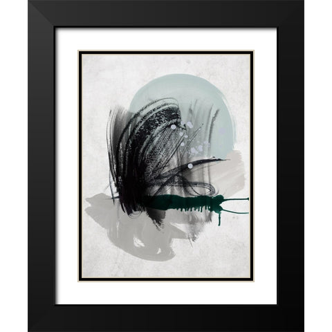 Astray II Art Print Black Modern Wood Framed Art Print with Double Matting by Urban Road