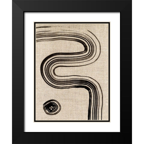 The Way Home II Art Print Black Modern Wood Framed Art Print with Double Matting by Urban Road