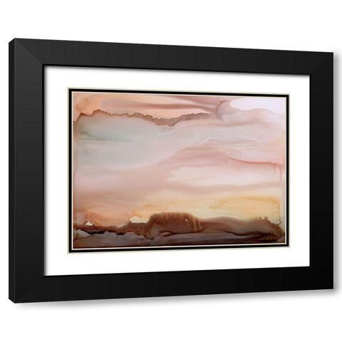 Coles Bay  Black Modern Wood Framed Art Print with Double Matting by Urban Road