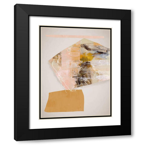 Nomad I  Black Modern Wood Framed Art Print with Double Matting by Urban Road