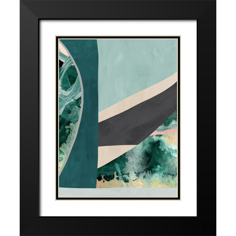 Deep Dive II  Black Modern Wood Framed Art Print with Double Matting by Urban Road