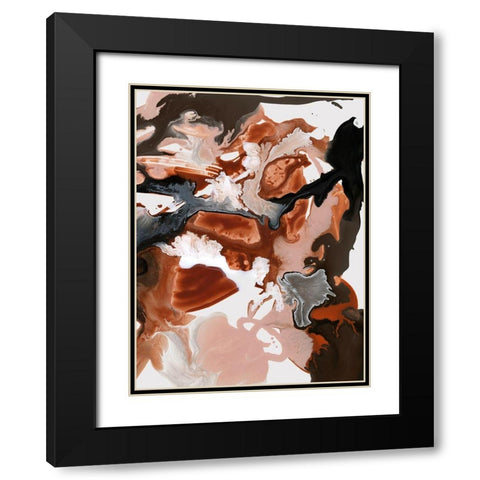 Pumpkin Spice II  Black Modern Wood Framed Art Print with Double Matting by Urban Road