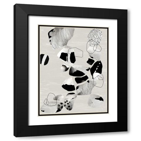 Under Pressure I  Black Modern Wood Framed Art Print with Double Matting by Urban Road