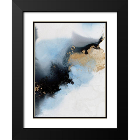 Interstellar II Black Modern Wood Framed Art Print with Double Matting by Urban Road