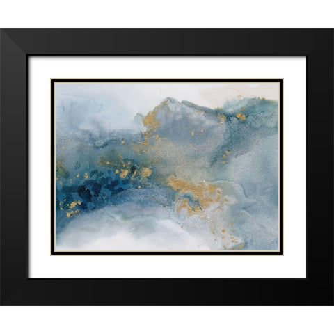 Cloudland II Black Modern Wood Framed Art Print with Double Matting by Urban Road