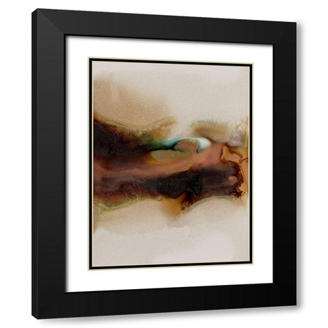 Sedimentary I Black Modern Wood Framed Art Print with Double Matting by Urban Road