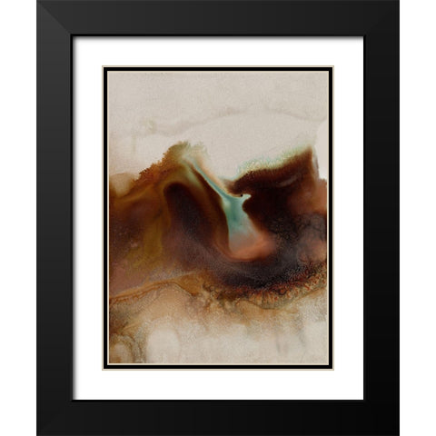 Sedimentary II Black Modern Wood Framed Art Print with Double Matting by Urban Road