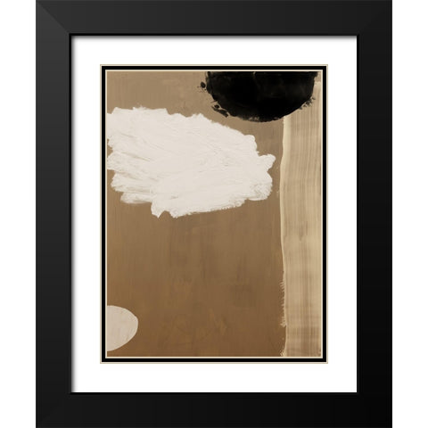 Brick and Mortar III Black Modern Wood Framed Art Print with Double Matting by Urban Road