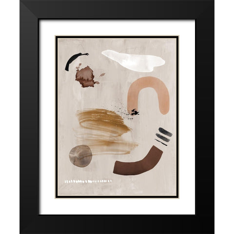 Dig Site II Black Modern Wood Framed Art Print with Double Matting by Urban Road