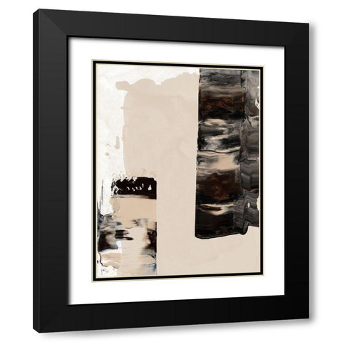 Mudslide I Black Modern Wood Framed Art Print with Double Matting by Urban Road