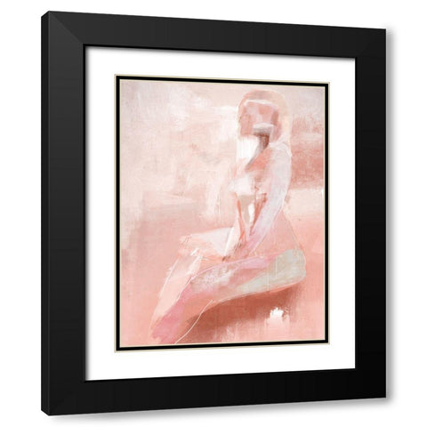 Light Black Modern Wood Framed Art Print with Double Matting by Urban Road