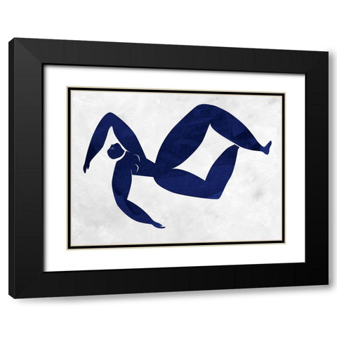 Gertrude Cut-Out III Black Modern Wood Framed Art Print with Double Matting by Urban Road