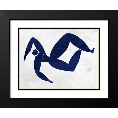 Gertrude Cut-Out III Black Modern Wood Framed Art Print with Double Matting by Urban Road