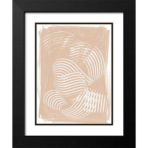 Fauves I Black Modern Wood Framed Art Print with Double Matting by Urban Road