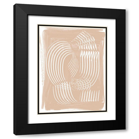 Fauves III Black Modern Wood Framed Art Print with Double Matting by Urban Road