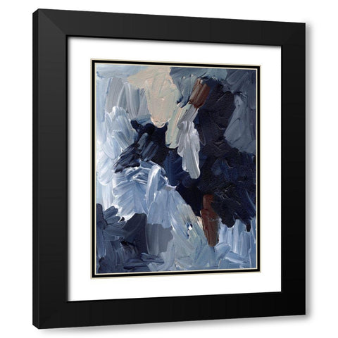 Thunderstorm I Black Modern Wood Framed Art Print with Double Matting by Urban Road