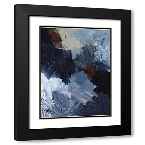 Thunderstorm III Black Modern Wood Framed Art Print with Double Matting by Urban Road