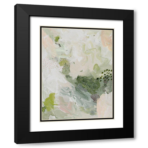 Moss and Ivy III Black Modern Wood Framed Art Print with Double Matting by Urban Road