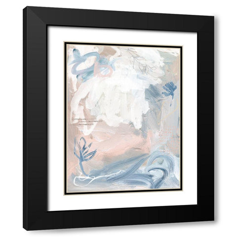 How Eloquent II Black Modern Wood Framed Art Print with Double Matting by Urban Road